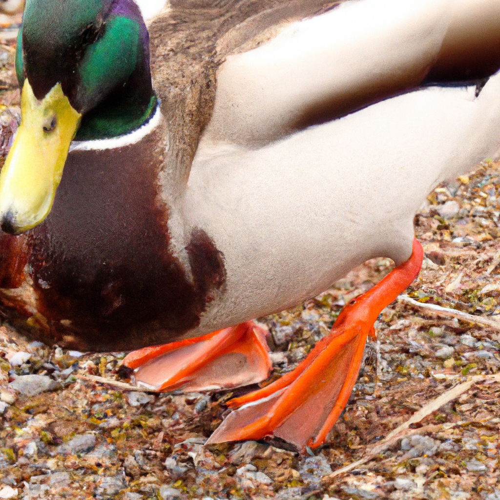 Why Do Ducks Have Orange Feet